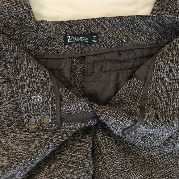 Brownish Suit Pants for Women - Picture 2 of 10